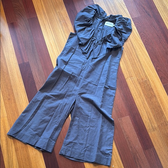 Anthropologie | Cascada Linen-Blend Jumpsuit by Maria Stanley NWOT | Size S - Picture 5 of 7